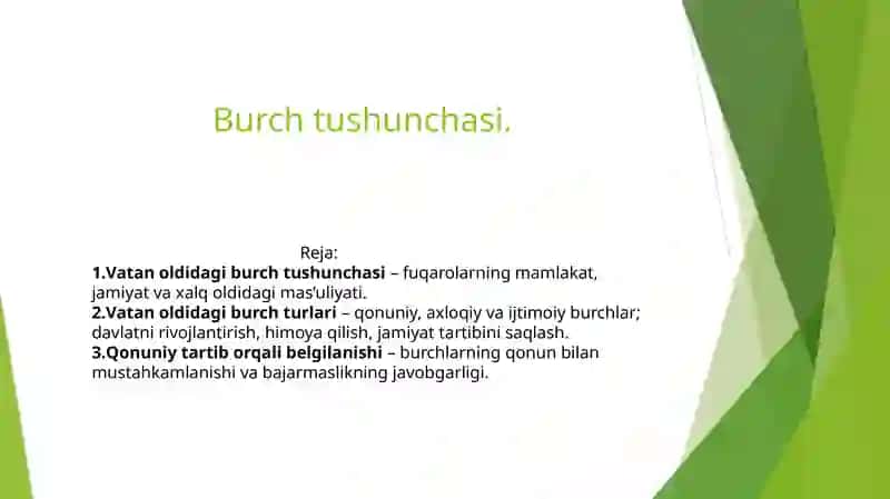 Vatan oldidagi burch tushunchasi 2