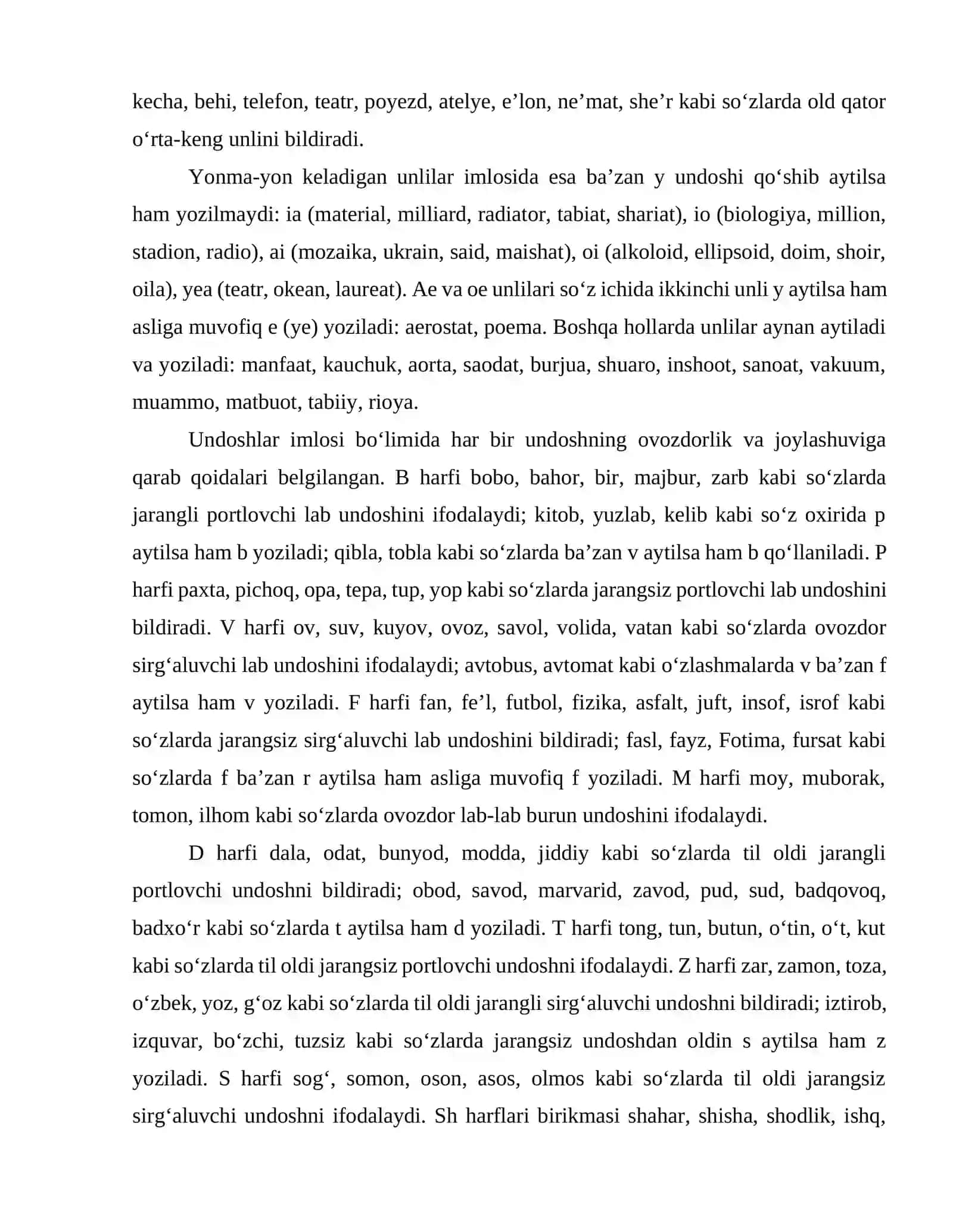 O'zbek tilining asosiy imlo qoidlari 2