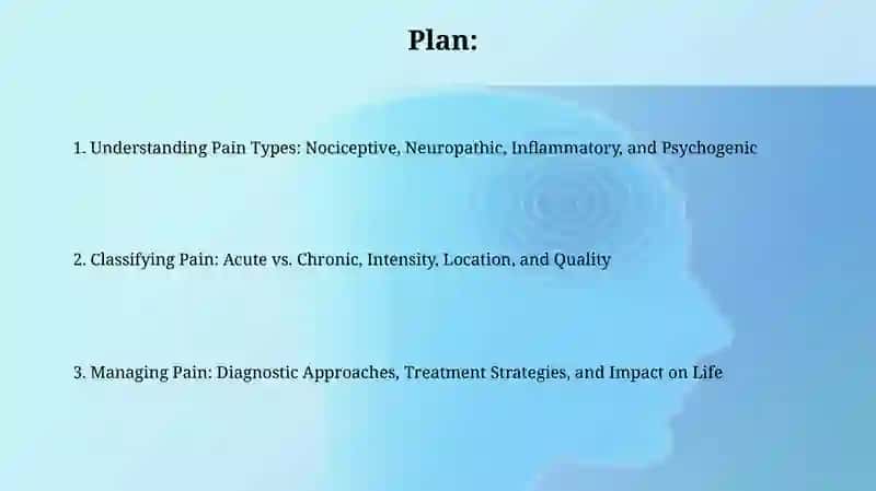 Introduction to Pain: Types and Definitions 2
