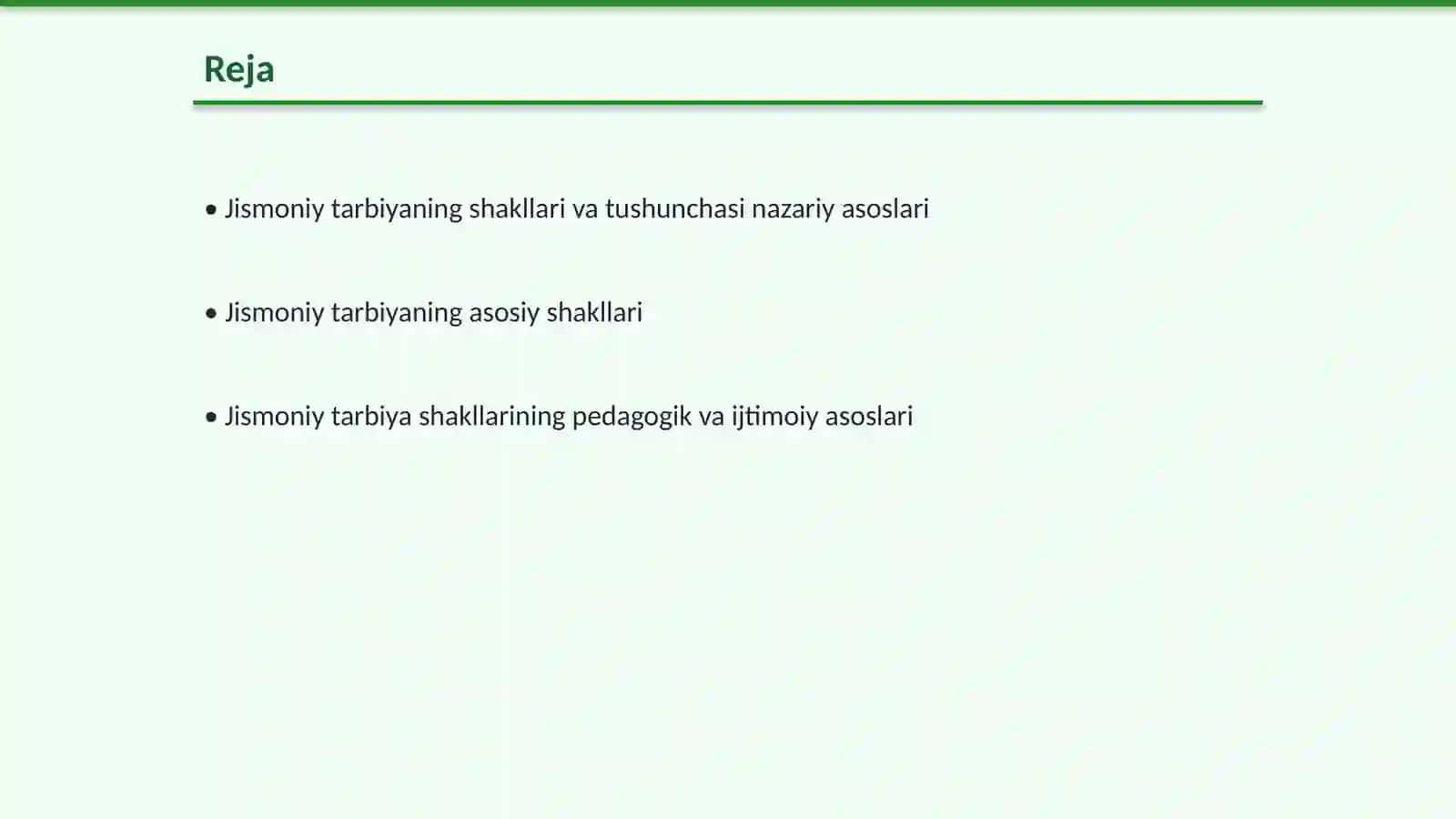 Jismoniy tarbiyaning qanday shakllari mavjud? 2