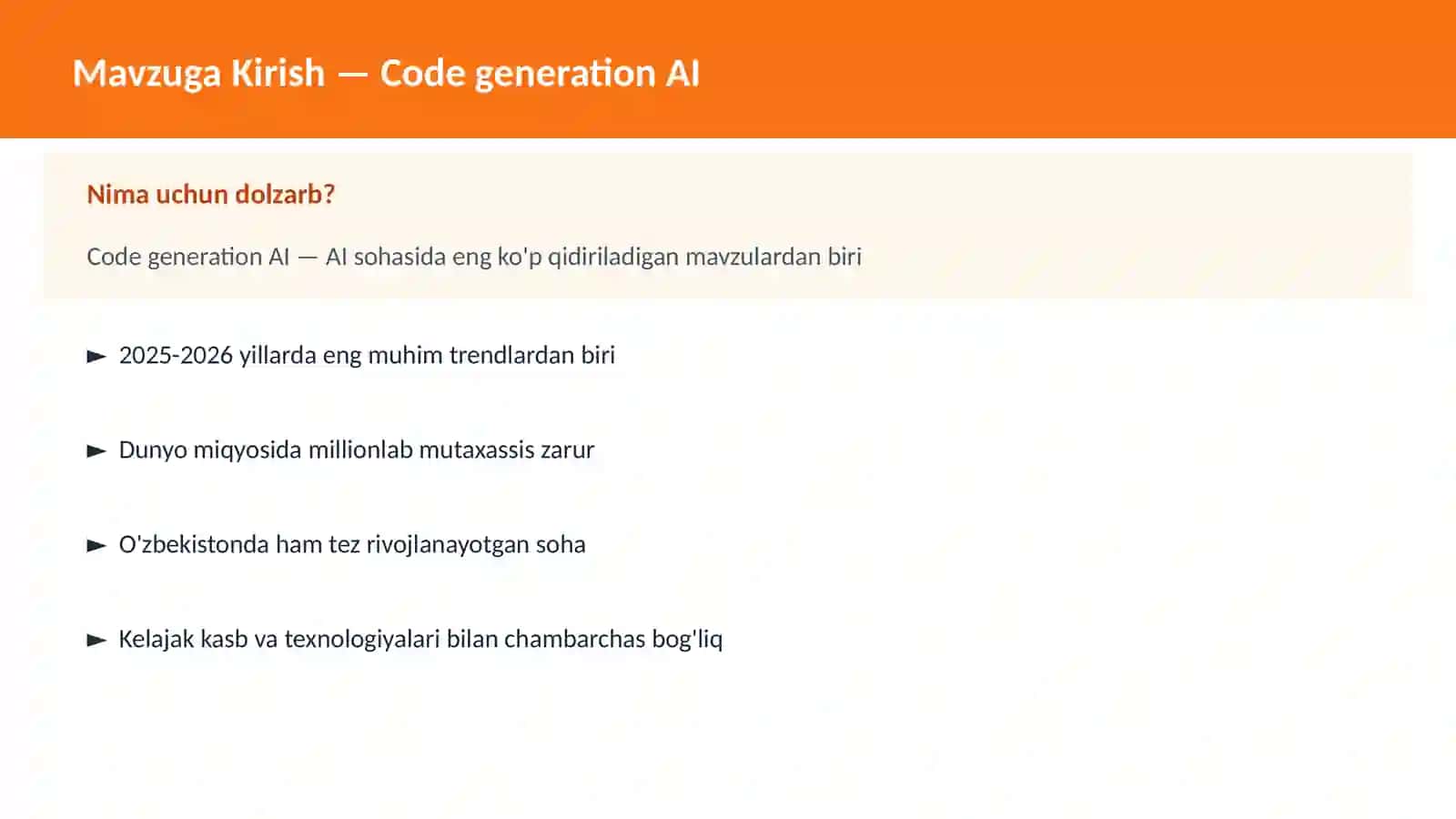 Code generation AI 2