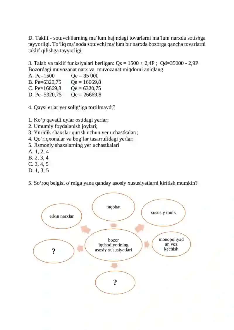 8-sinf Iqtisodiy bilim asoslari IV chorak CHSB demo 2