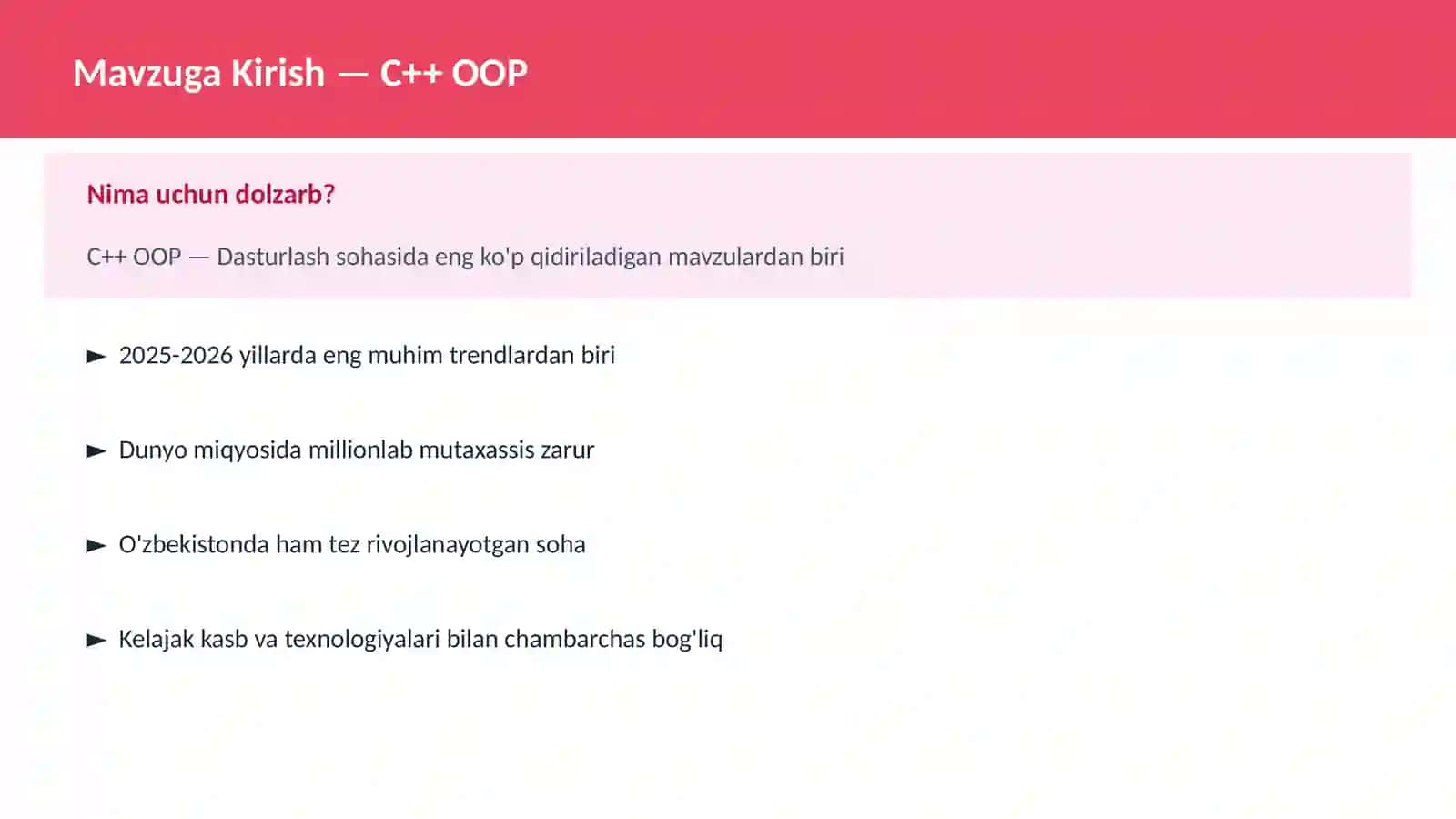 C++ OOP 2
