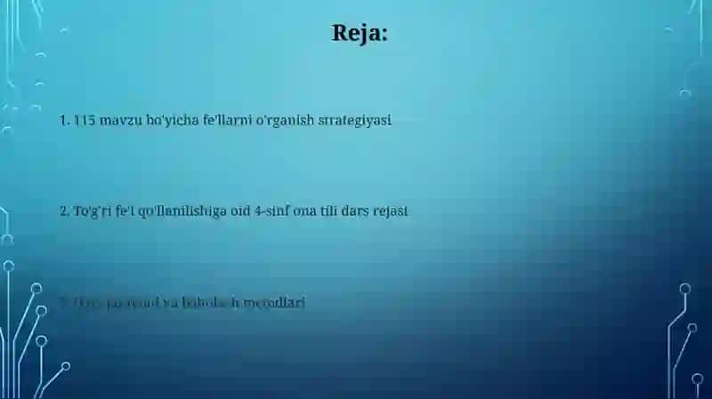 4-sinf ona tili dars rejasi 2