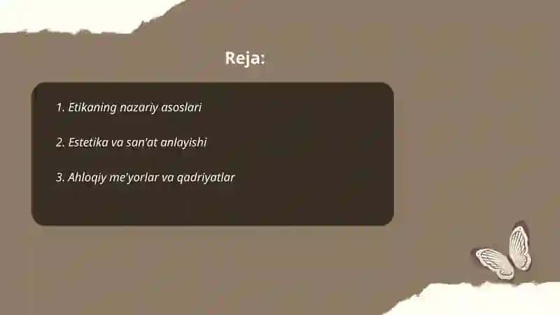 Etika va estetika 2