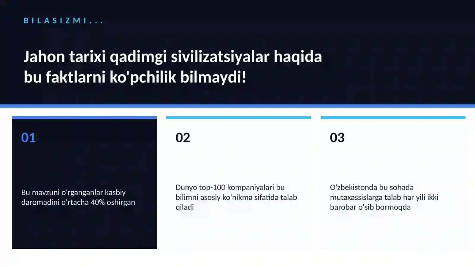 Jahon tarixi qadimgi sivilizatsiyalar 2