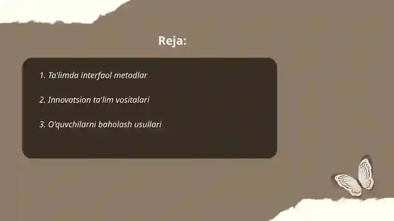 Ta'limda interfaol metodlar 2