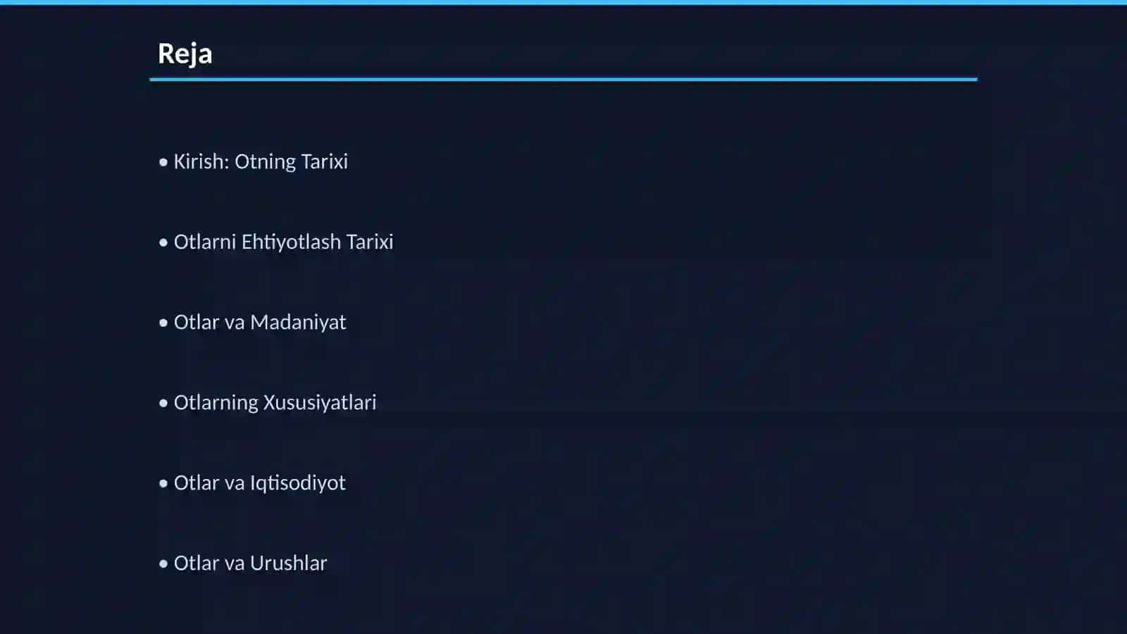 Ot va Uning Oʻrganilish Tarixi 2