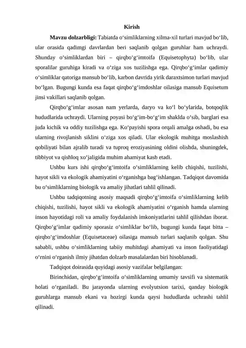 Qirqbo‘g‘imtoifa O‘simliklar 2