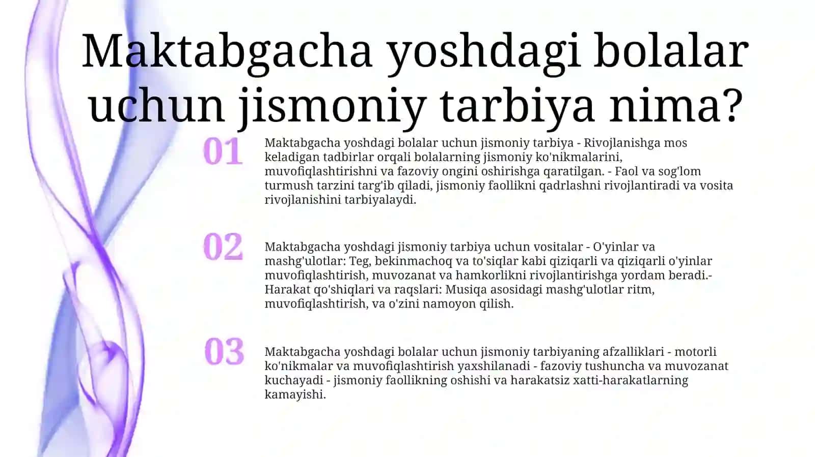 Maktabgacha Yoshdagi Bolalar Jismoniy Tarbiyasining Vositalari 2