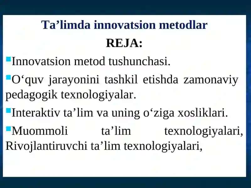 UMUMIY PEDAGOGIKA VA PSIXOLOGIYA 2