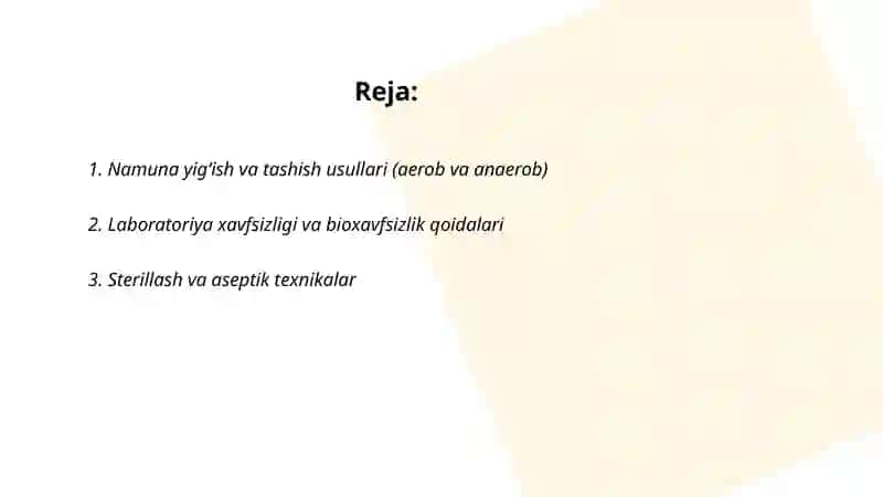 Aerob va anaerob bakteriyalarning sof kulturalarini ajratib olish 2