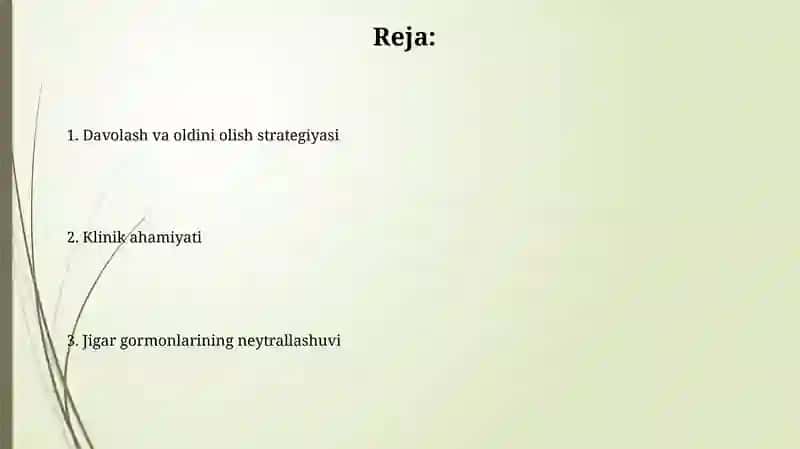 Jigarda gormonlarni zararsizlantirilishi, klinik ahamiyati 2