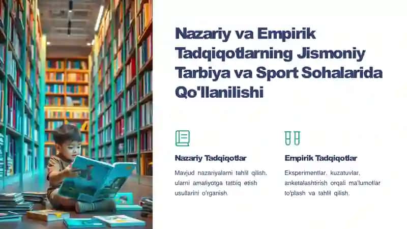 Jismoniy Tarbiya va Sport Faoliyatidagi Ilmiy Tadqiqotlar 2