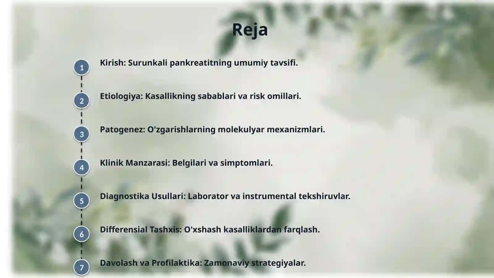 Bolalarda surunkali pankreatit. 2
