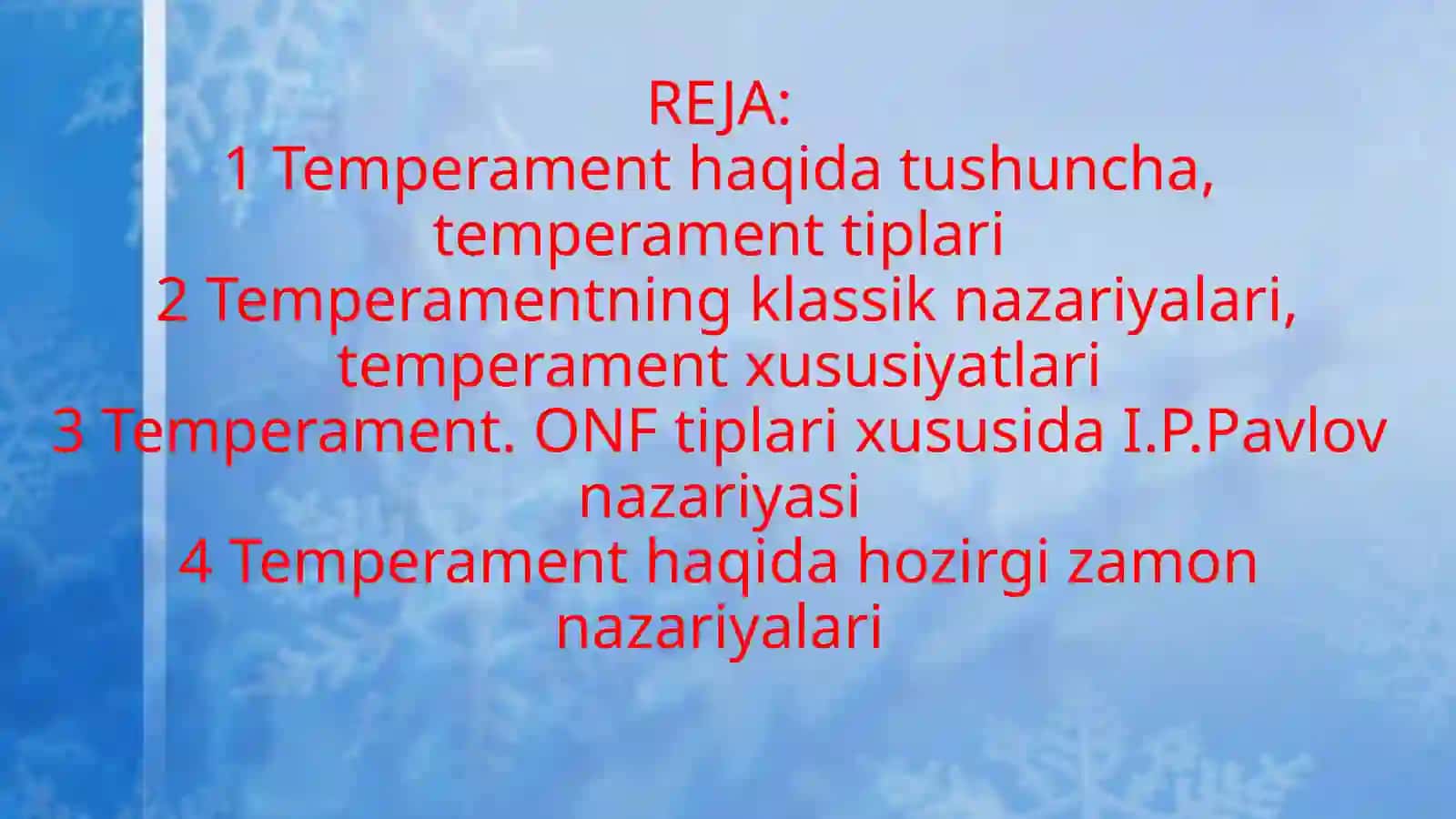 TEMPERAMENT 2