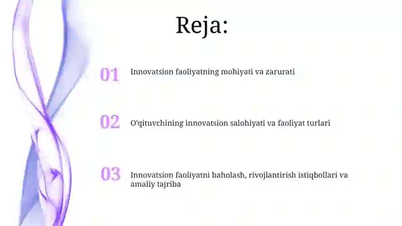 O’qituvchining innovatsion faoliyati 2