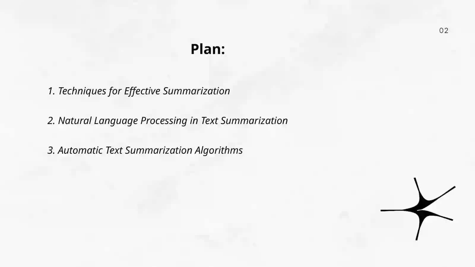 Summarizing the research 2
