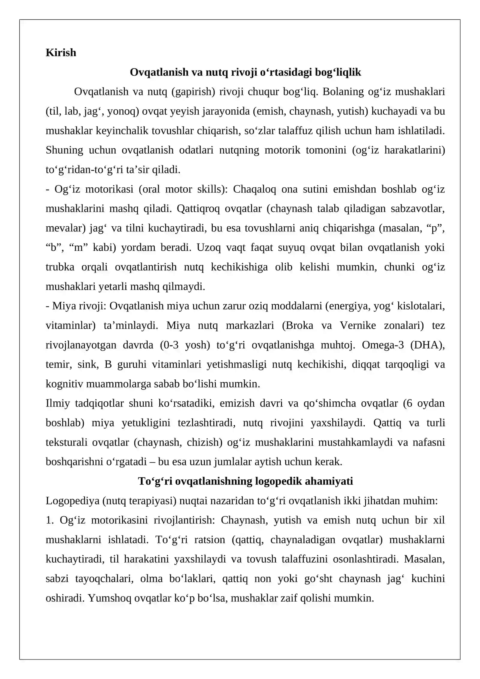 Ovqat ratsionini tuzish 2