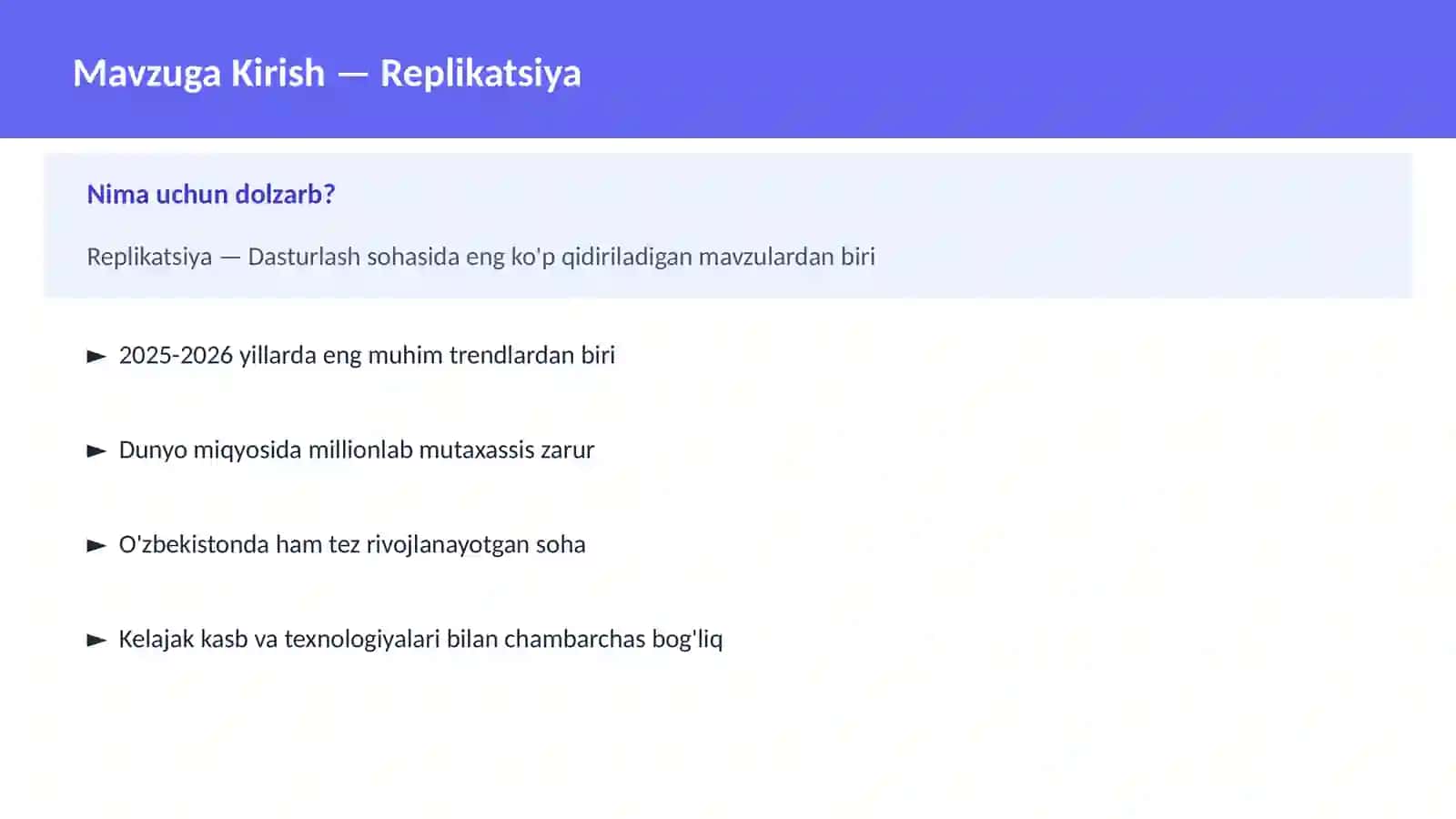 Replikatsiya 2