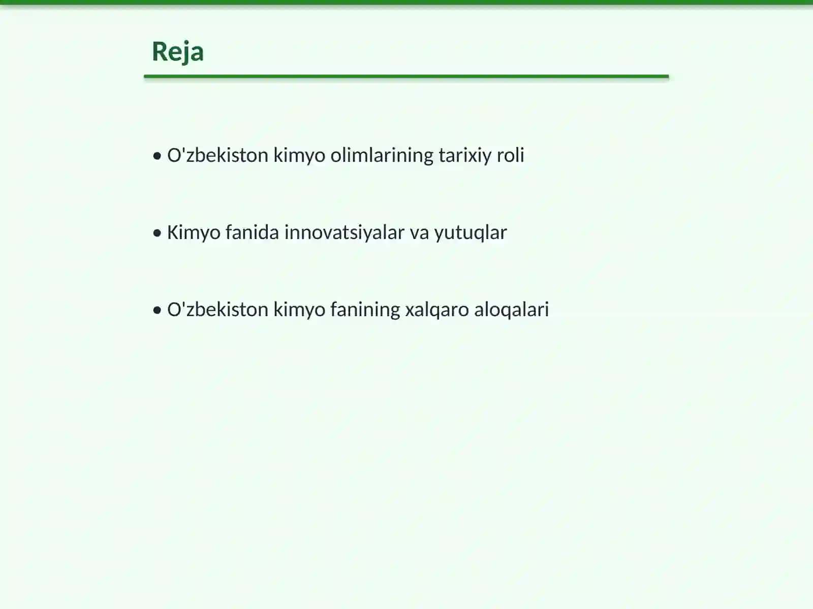 O'zbekiston Kimyo Olimlarining Tarixiy Roli 2