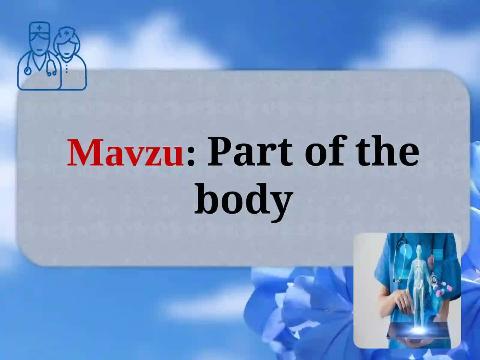 Partofthebody 2