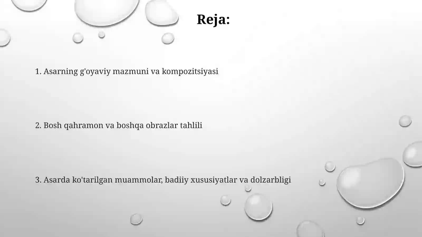 Oʻlmas Umarbekov "Odamboʻlishqiyin" asari 2