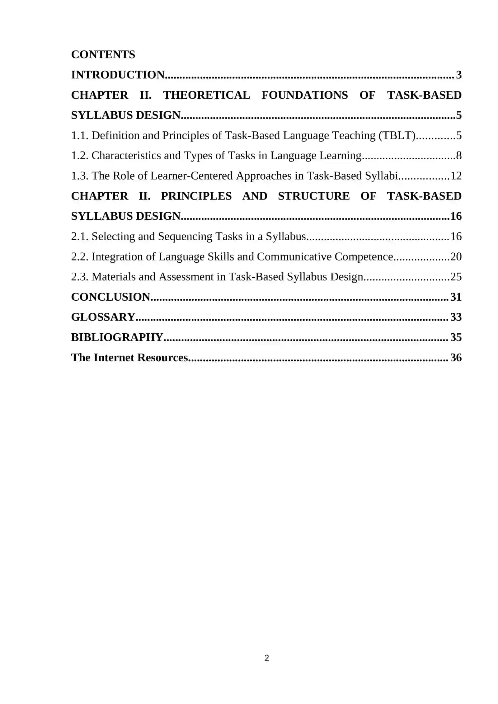 TASK-BASED SYLLABUS DESIGN 2