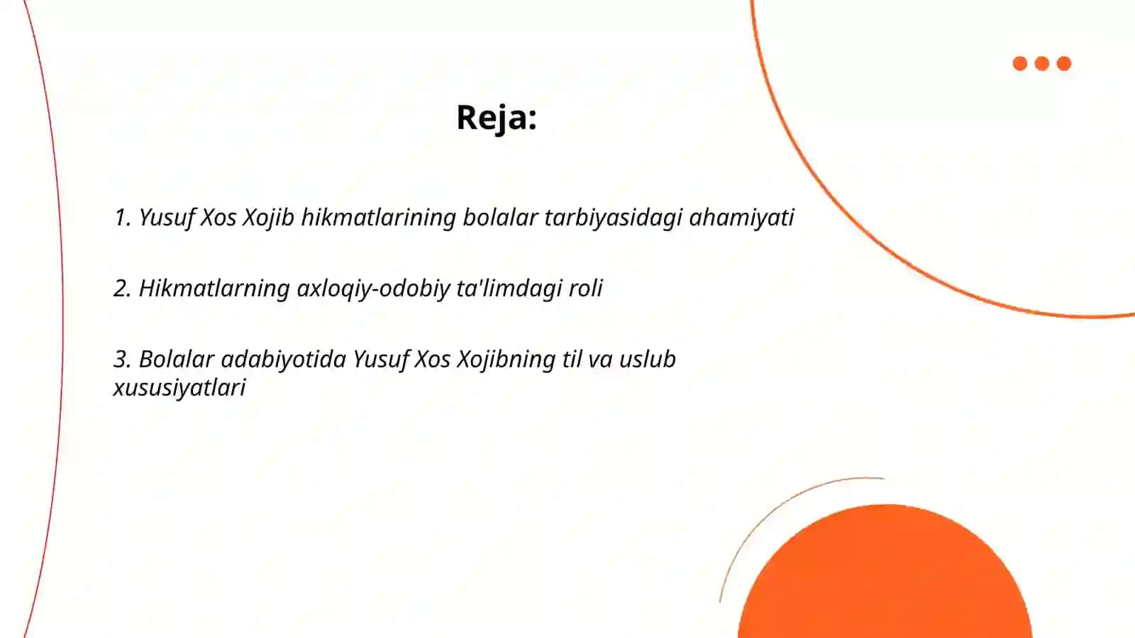 Yusuf Xos Xojib hikmatlarining bolalar tarbiyasidagi ahamiyati 2