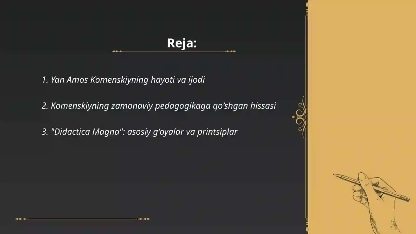Yan Amos Komenskiy-zamonaviy pedagogikaning asoschisi 2
