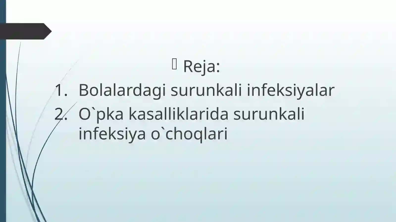 Surunkaliinfeksiyao`choqlari 2