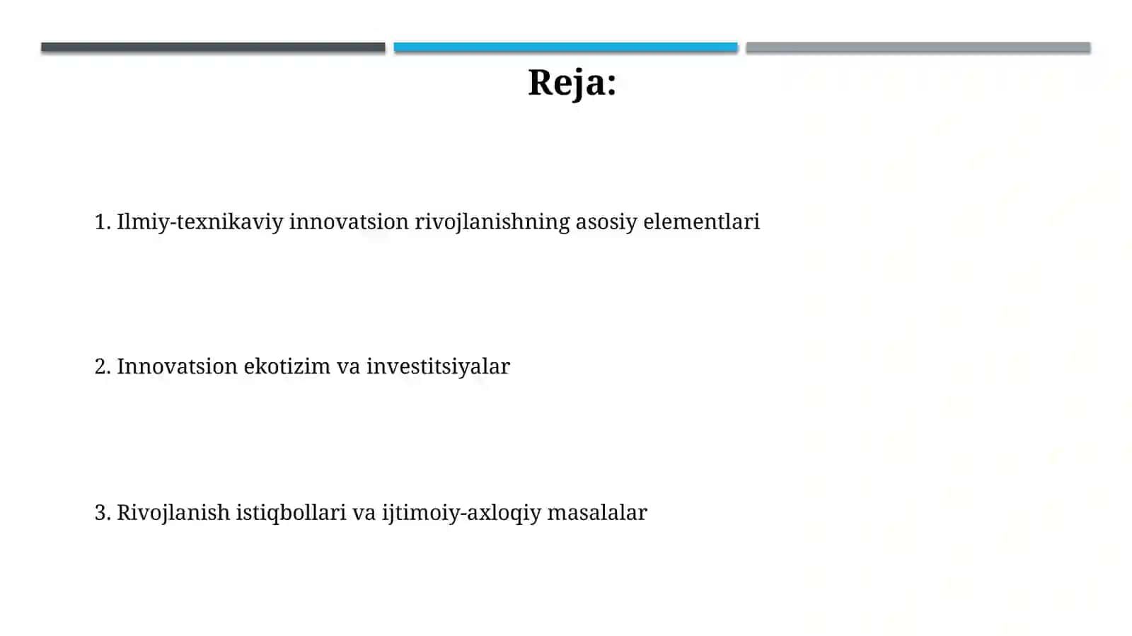 Ilmiy-texnik innovatsion rivojlanishning asosi 2