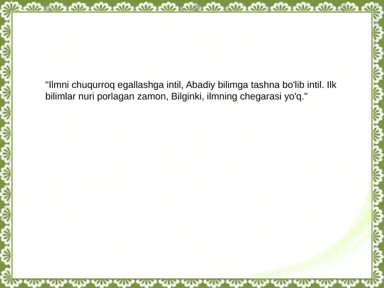 Fizika - Harakat tezligi trenajeri (9-sinf) 2