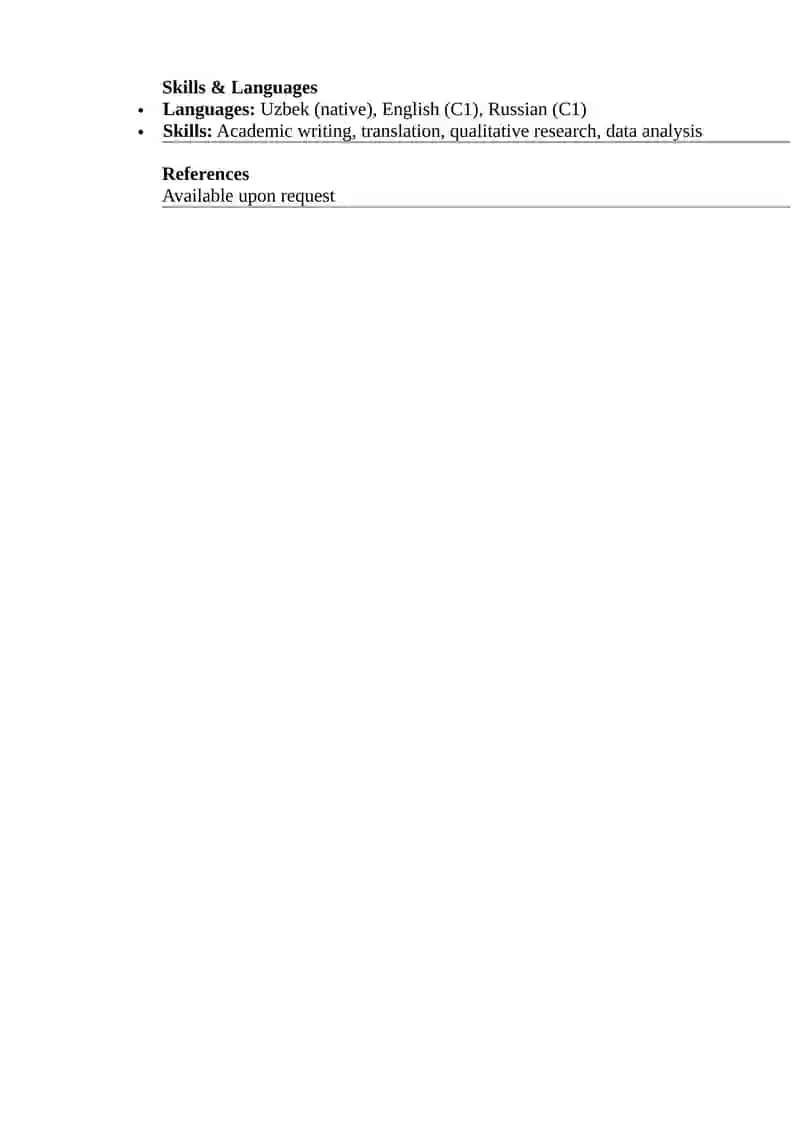 Curriculum Vitae 2