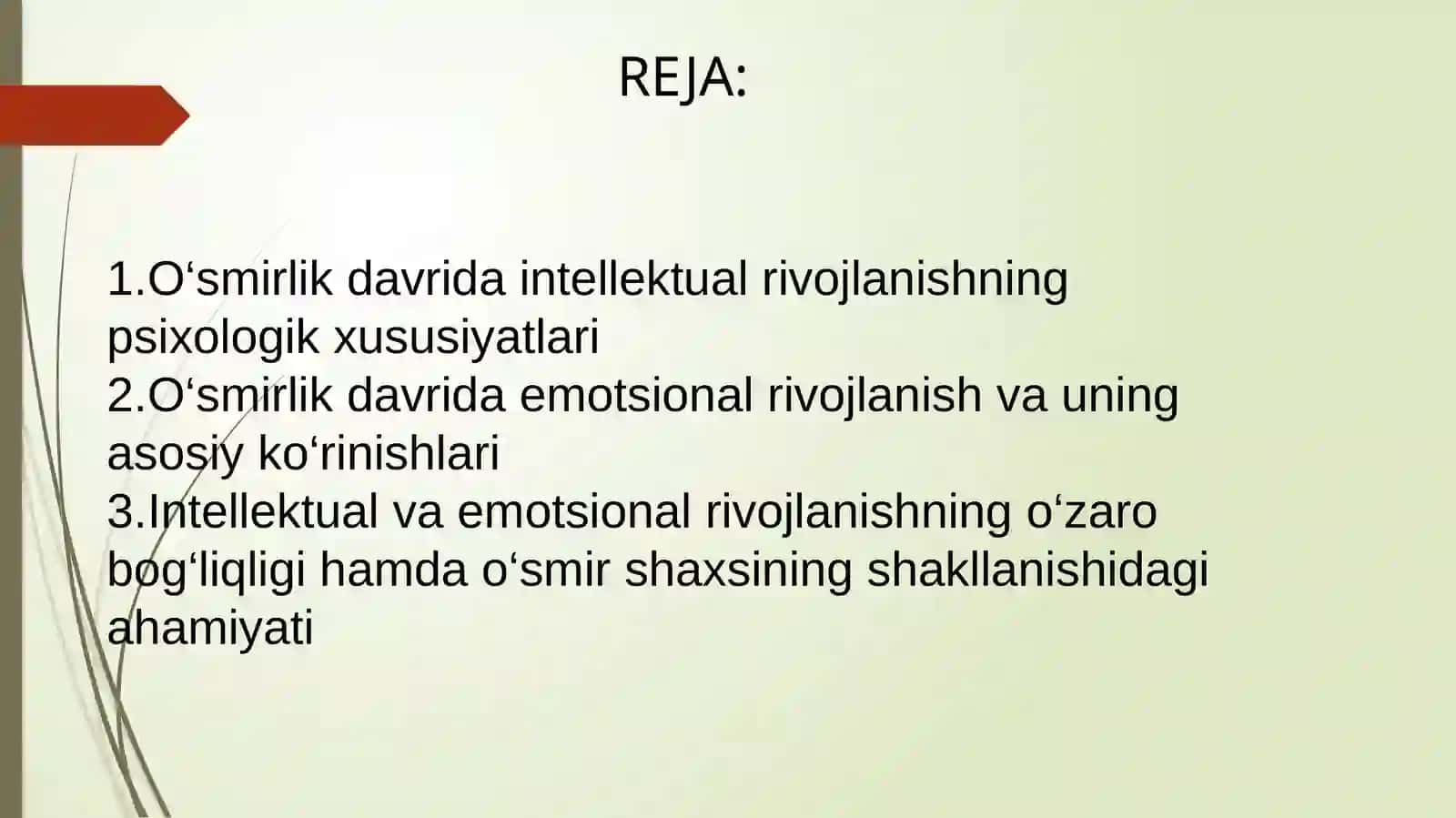 O‘smirlik davrida intellektual va emotsional rivojlanish xususiyatlari 2