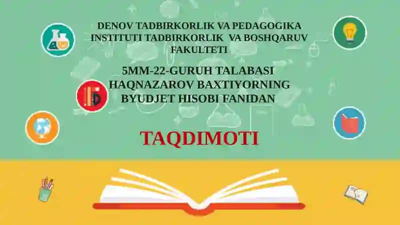 Byudjet Hisobi Standartlari 2