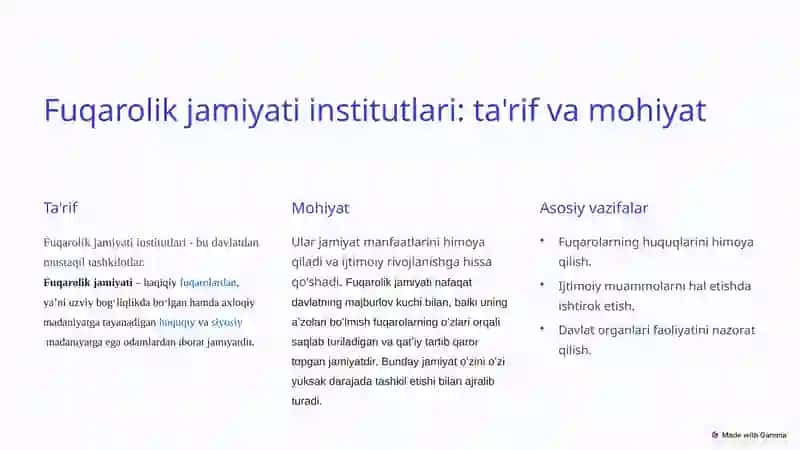 MILLATLARARO MUNOSABATLARNING RIVOJLANISHIDA FUQAROLIK  INSTITUTLARINING O’RNI 2