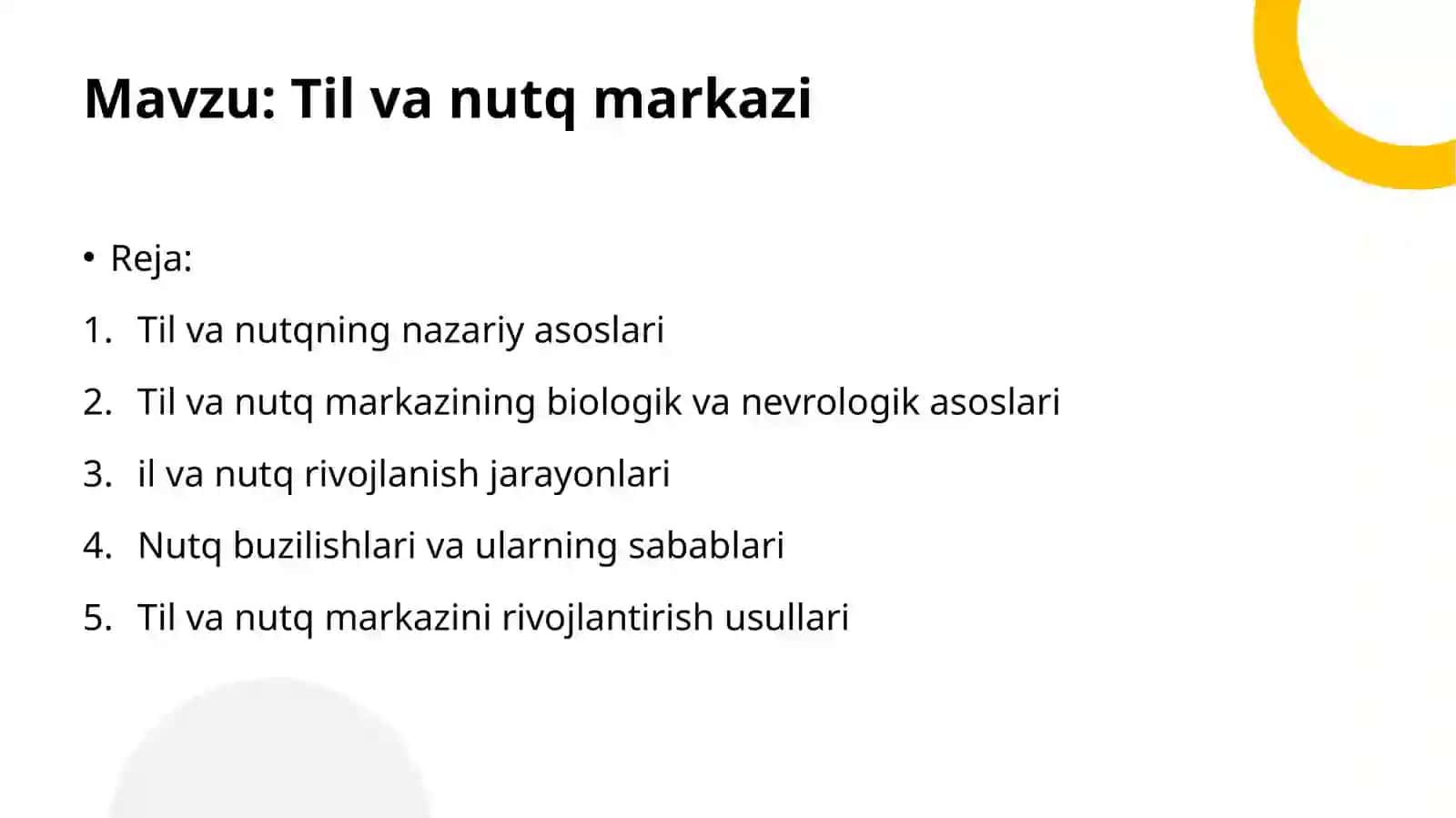 Til va nutq markazi 2