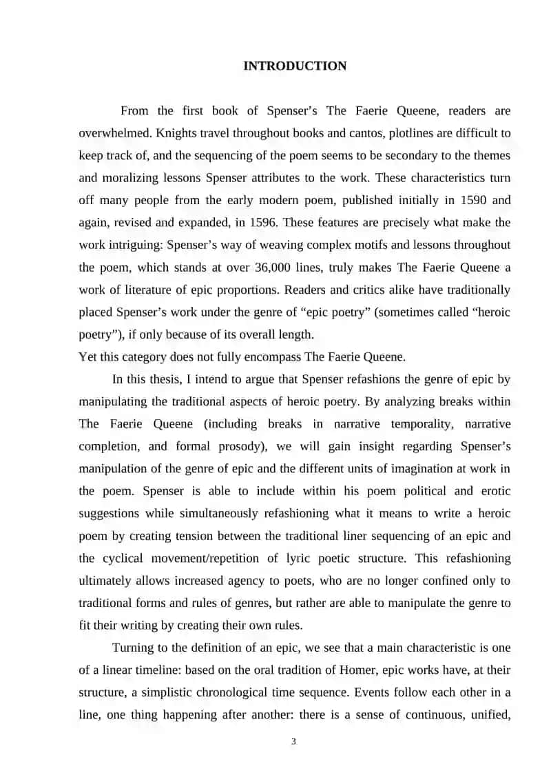 The Faerie Queene 2