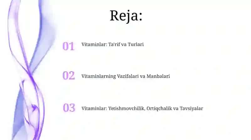 Vitaminlar 2