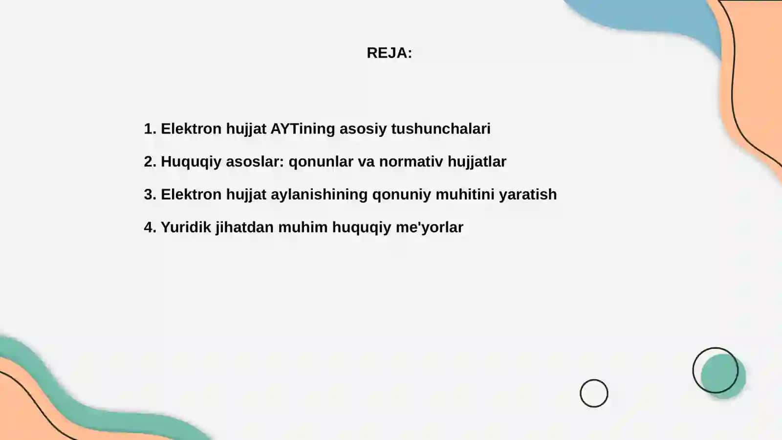 Elektron hujjat aylanish tizimi 2