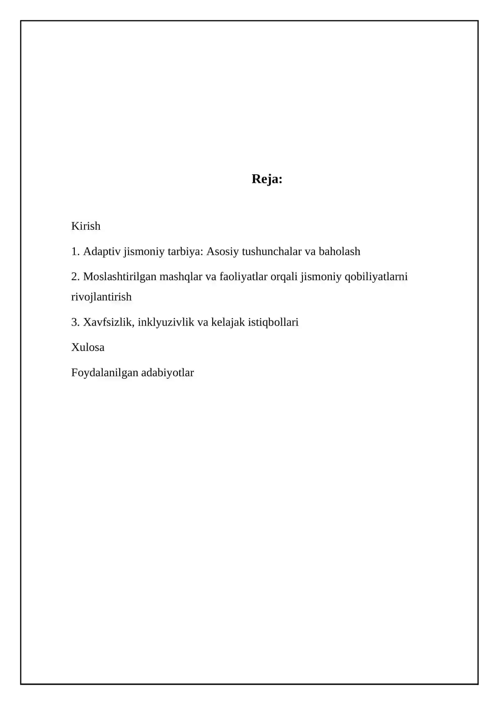 Adaptiv jismoniy tarbiyada jismoniy qobilyatlarni rivojlantirish 2