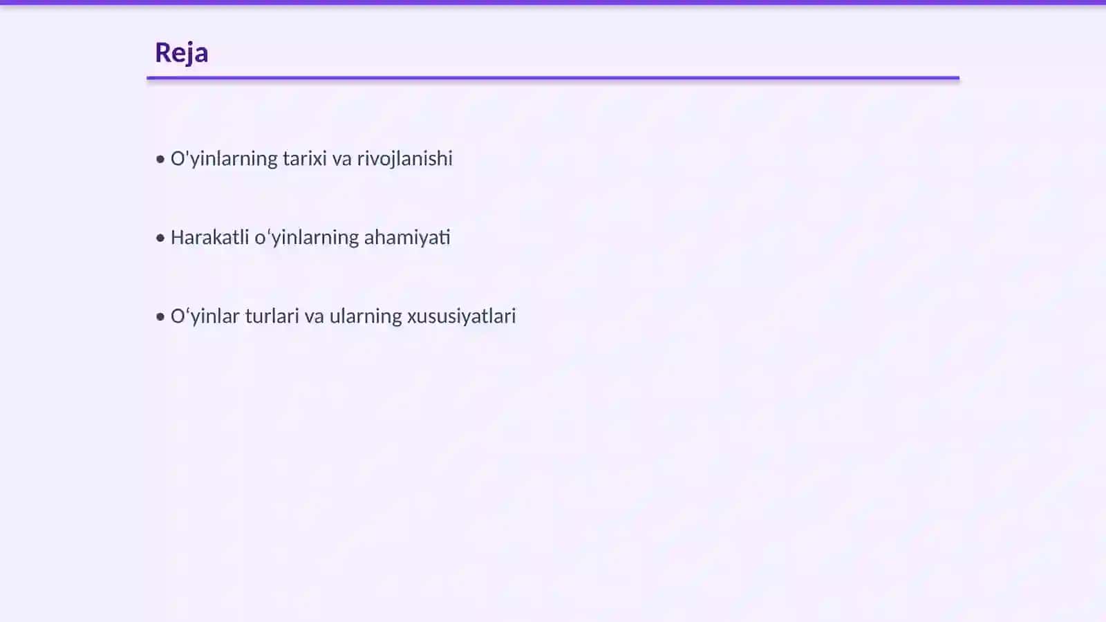 Harakatli oʻyinlarni tashkil etish va oʻtkazish metodikasi 2