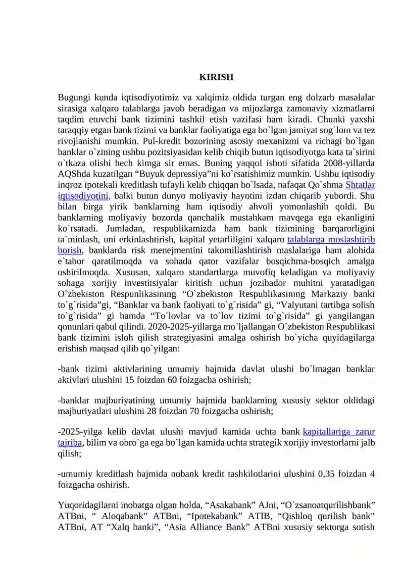 Sanoat Qurilish Banki faoliyati tahlili 2