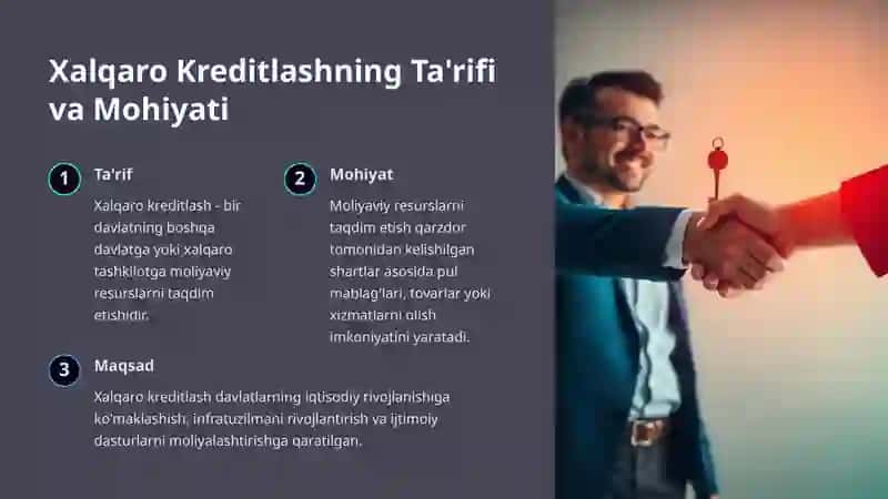 Xalqaro Kredit va Investitsiya Munosabatlarining Rivojlanishi 2