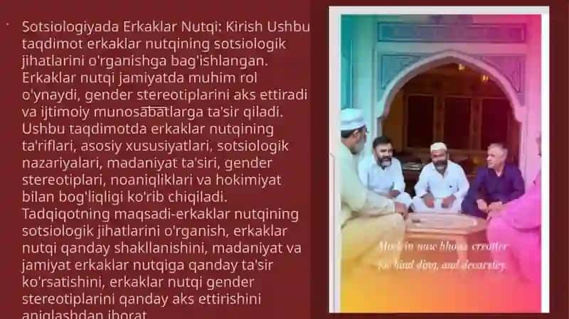 Erkakalar nutqi 2