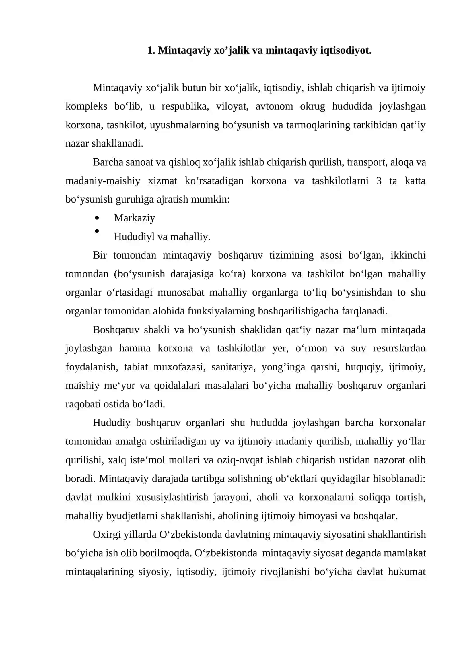 Mintaqalarni iqtisodiy va ijtimoiy rivojlanishini prognozlash 2