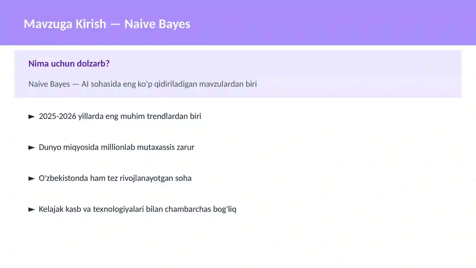 Naive Bayes 2