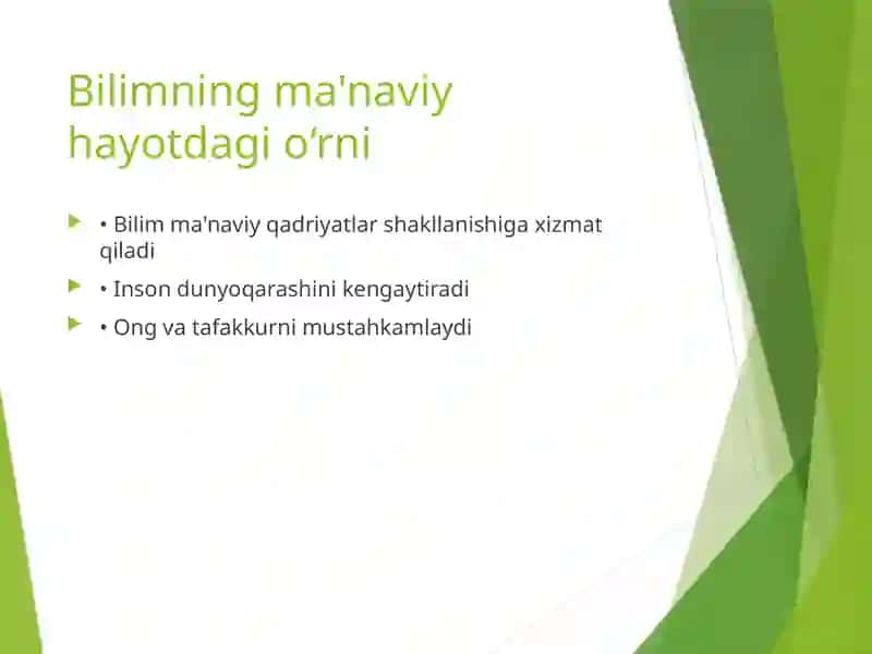 Bilim–insonma'naviykamolotiomili 2