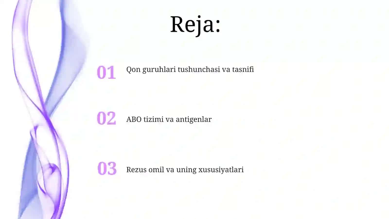 Qon guruhlari va rezurs omilni aniqlash klinik va diagnostik ahamiyati aniqlash texnikasi 2